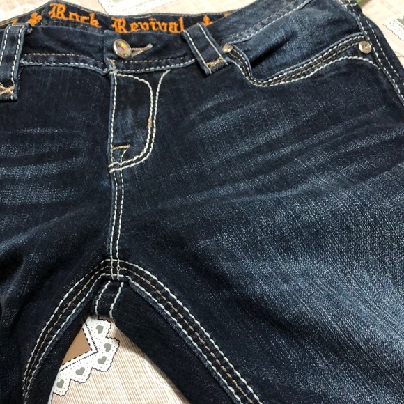 Rock Revival Nancy Easy Crop Jeans size 28 - Picture 10 of 10